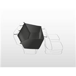 Auto-Schondecke mit Seitenteilen, teilbar Art.-Nr.: 13203, Maße: 1,55 × 1,30 m