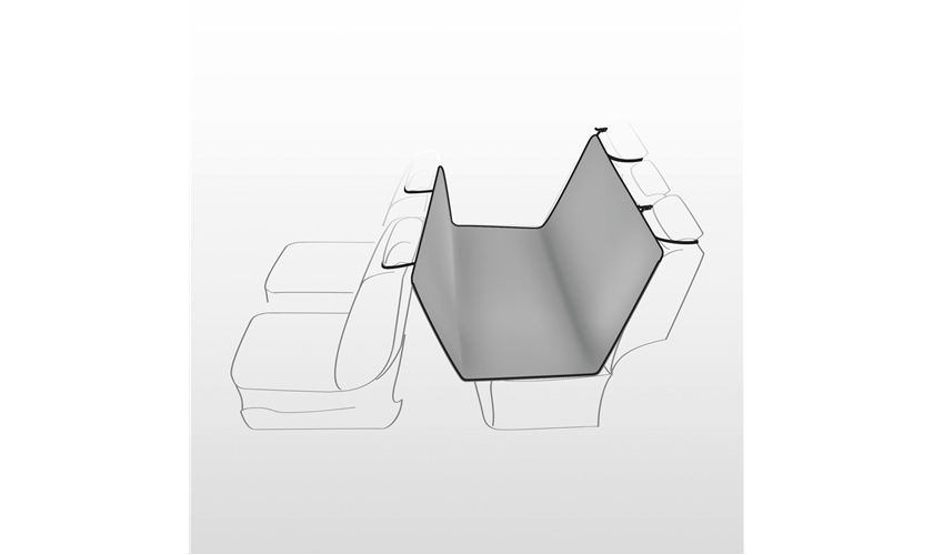 Auto-Schondecke grau Art.-Nr.: 13233, Maße: 1,40 × 1,45 m