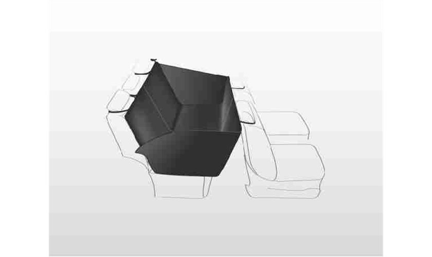 Auto-Schondecke mit Seitenteilen, teilbar Art.-Nr.: 1348, Maße: 1,50 × 1,35 m