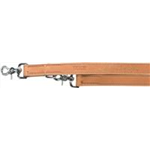 Rustic Fettleder-Verlängerungsleine Heartbeat Art.-Nr.: 18982, Größe M-L, Farbe Schwarz, Maße: 2,00 m/20 mm