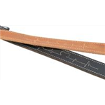 Rustic Fettleder-Halsband Heartbeat Art.-Nr.: 18984, Größe S-M, Farbe Schwarz, Maße: 34-40 cm/30 mm