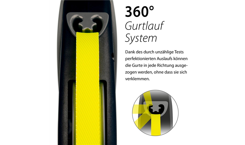 flexi GIANT Gurt Art.-Nr.: 20927, Größe S-M, Maße: 8 m/bis zu 25 kg