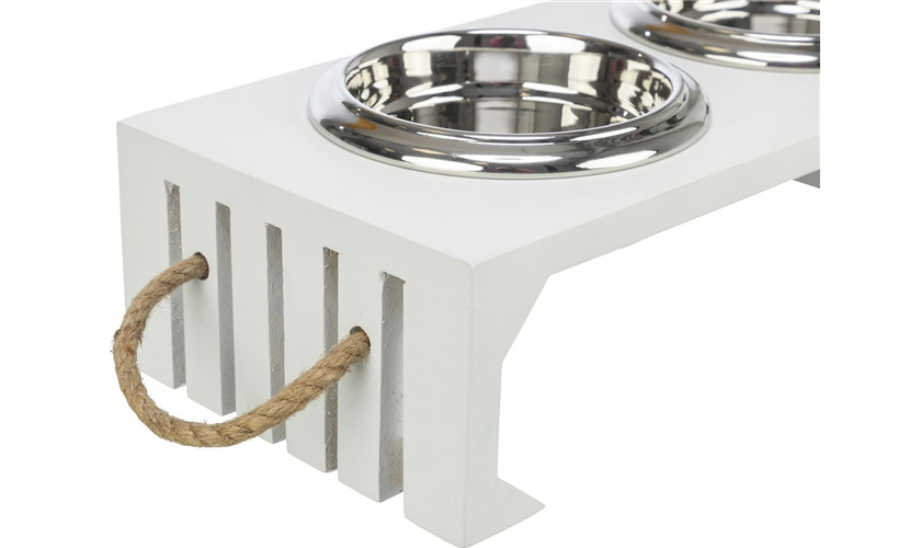 BE NORDIC Napf-Set Art.-Nr.: 24835, Maße: 2 x 0,4 l/ø 14 cm/38 × 18 × 10 cm