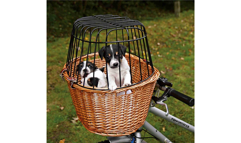 Front-Hundefahrradkorb Art.-Nr.: 2806, Maße: 44 × 48 × 33 cm, bis zu: 5 kg