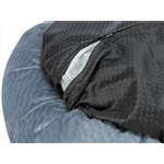 Bett Alena Art.-Nr.: 37794, Maße: ø 50 cm, blau-grau Bett Alena Art.-Nr.: 37794, Maße: ø 50 cm, blau-grau