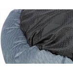 Bett Alena Art.-Nr.: 37794, Maße: ø 50 cm, blau-grau Bett Alena Art.-Nr.: 37794, Maße: ø 50 cm, blau-grau