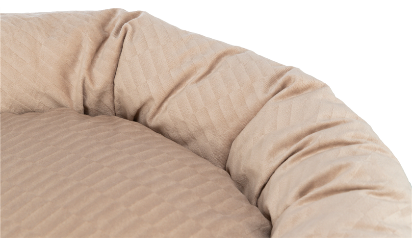 Bett Alena Art.-Nr.: 37794, Maße: ø 50 cm, blau-grau Bett Alena Art.-Nr.: 37794, Maße: ø 50 cm, blau-grau