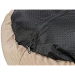 Bett Alena Art.-Nr.: 37794, Maße: ø 50 cm, blau-grau Bett Alena Art.-Nr.: 37794, Maße: ø 50 cm, blau-grau