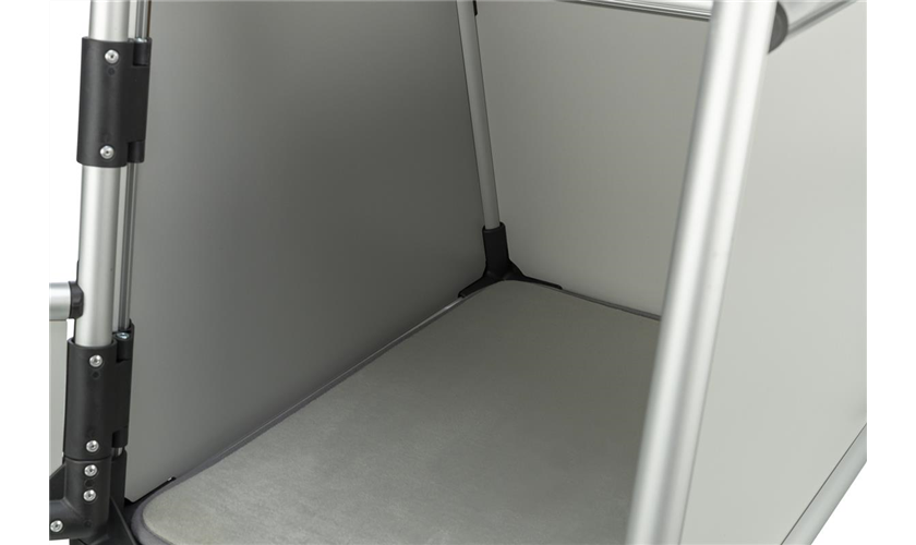 Transportbox, Aluminium Art.-Nr.: 39341, Größe M, Maße: 53 x 61 × 74 cm, bis zu 20 kg