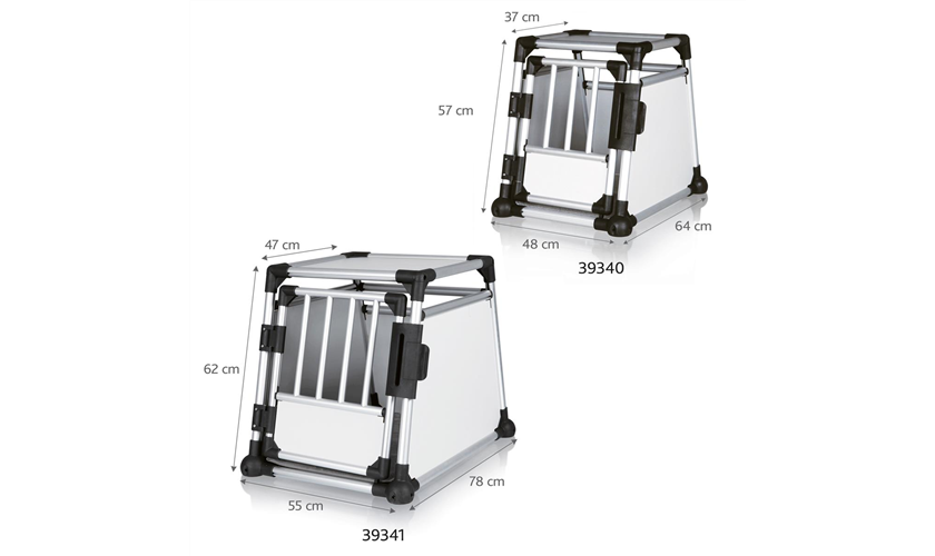 Transportbox, Aluminium Art.-Nr.: 39341, Größe M, Maße: 53 x 61 × 74 cm, bis zu 20 kg