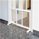 Hunde-Absperrgitter Art.-Nr.: 39455, Maße: 65–108 × 61 cm