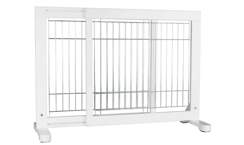 Hunde-Absperrgitter Art.-Nr.: 39455, Maße: 65–108 × 61 cm