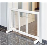 Hunde-Absperrgitter Art.-Nr.: 39455, Maße: 65–108 × 61 cm