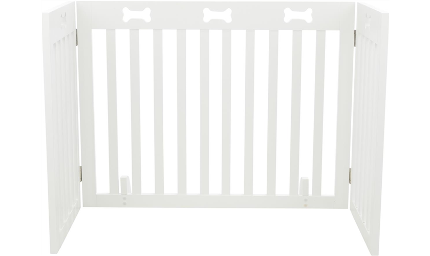 Hunde-Absperrgitter, 3-teilig Art.-Nr.: 39456, Maße: 82–124 × 61 cm