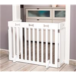 Hunde-Absperrgitter, 3-teilig Art.-Nr.: 39456, Maße: 82–124 × 61 cm