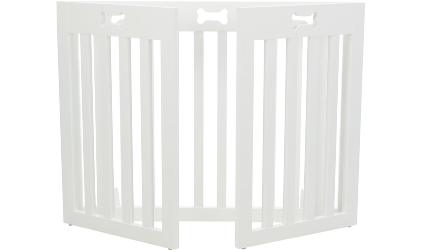 Hunde-Absperrgitter, 3-teilig Art.-Nr.: 39456, Maße: 82–124 × 61 cm