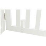 Hunde-Absperrgitter, 3-teilig Art.-Nr.: 39456, Maße: 82–124 × 61 cm