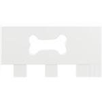 Hunde-Absperrgitter, 3-teilig Art.-Nr.: 39456, Maße: 82–124 × 61 cm