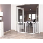 Hunde-Absperrgitter, 4-teilig Art.-Nr.: 39457, Maße: 60–160 × 75 cm