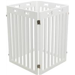 Hunde-Absperrgitter, 4-teilig Art.-Nr.: 39457, Maße: 60–160 × 75 cm