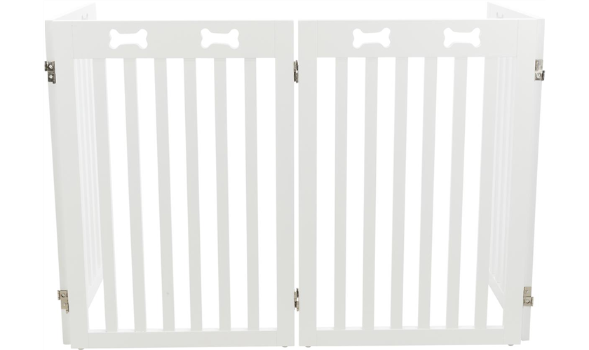 Hunde-Absperrgitter, 4-teilig Art.-Nr.: 39457, Maße: 60–160 × 75 cm