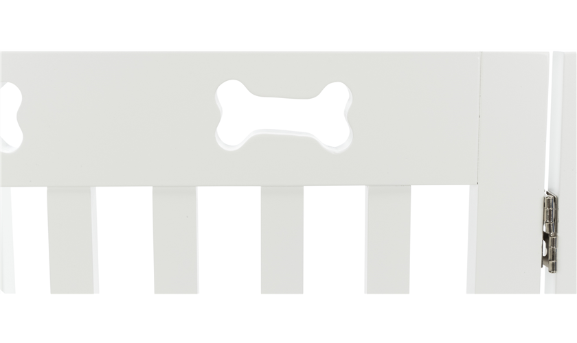 Hunde-Absperrgitter, 4-teilig Art.-Nr.: 39457, Maße: 60–160 × 75 cm