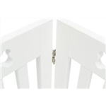 Hunde-Absperrgitter, 4-teilig Art.-Nr.: 39457, Maße: 60–160 × 75 cm