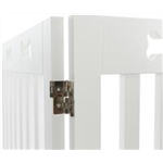 Hunde-Absperrgitter, 4-teilig Art.-Nr.: 39457, Maße: 60–160 × 75 cm