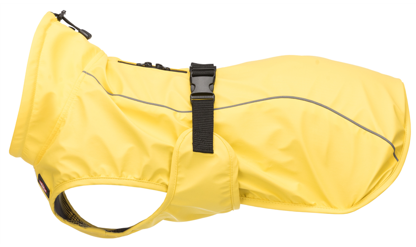 Regenmantel Vimy für Hunde Art.-Nr.: 67975, Größe M, Bauchumfang 48-73 cm, Rückenlänge 50 cm, gelb