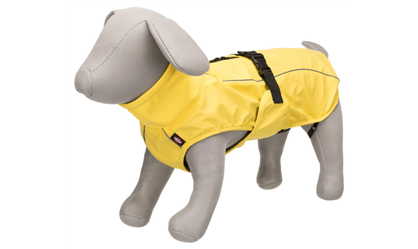 Regenmantel Vimy für Hunde Art.-Nr.: 67975, Größe M, Bauchumfang 48-73 cm, Rückenlänge 50 cm, gelb