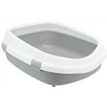 Katzentoilette Primo XXL Art.-Nr.: 40174, Maße: 56 × 25 × 71 cm, grau/weiß