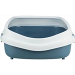 Katzentoilette Primo XXL Art.-Nr.: 40174, Maße: 56 × 25 × 71 cm, grau/weiß