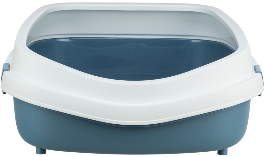 Katzentoilette Primo XXL Art.-Nr.: 40174, Maße: 56 × 25 × 71 cm, grau/weiß