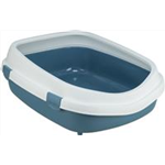 Katzentoilette Primo XXL Art.-Nr.: 40174, Maße: 56 × 25 × 71 cm, grau/weiß