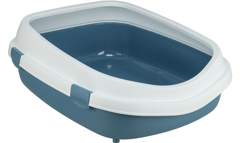 Katzentoilette Primo XXL Art.-Nr.: 40174, Maße: 56 × 25 × 71 cm, grau/weiß