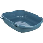 Katzentoilette Primo XXL Art.-Nr.: 40174, Maße: 56 × 25 × 71 cm, grau/weiß