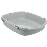 Katzentoilette Primo XXL Top Art.-Nr.: 40176, Maße: 56 × 47 × 71 cm, grau/weiß