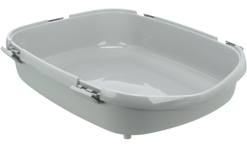 Katzentoilette Primo XXL Top Art.-Nr.: 40176, Maße: 56 × 47 × 71 cm, grau/weiß