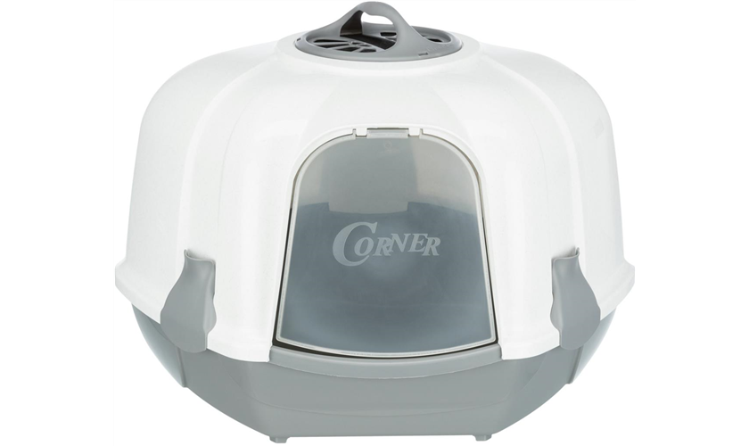 Ecktoilette Maro, mit Haube Art.-Nr.: 40356, Maße: 60 × 43 × 52 cm