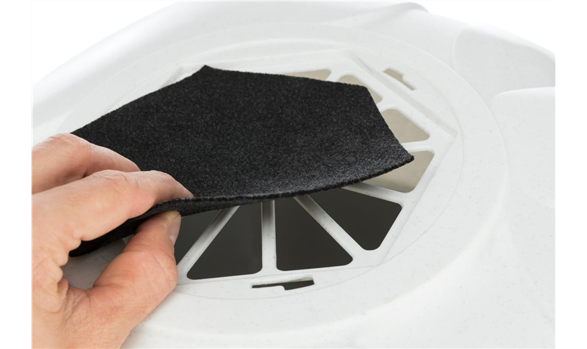 Ecktoilette Maro, mit Haube Art.-Nr.: 40356, Maße: 60 × 43 × 52 cm