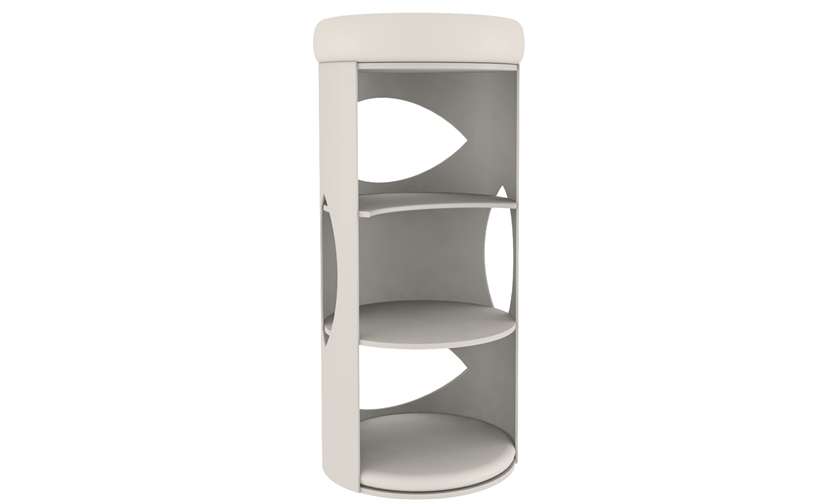 Kratztonne Gracia Art.-Nr.: 43376, Grundfläche: ø 38 cm, Höhe: 85 cm