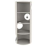 Kratztonne Edoardo Art.-Nr.: 4338, Grundfläche: ø 40 cm, Höhe: 100 cm