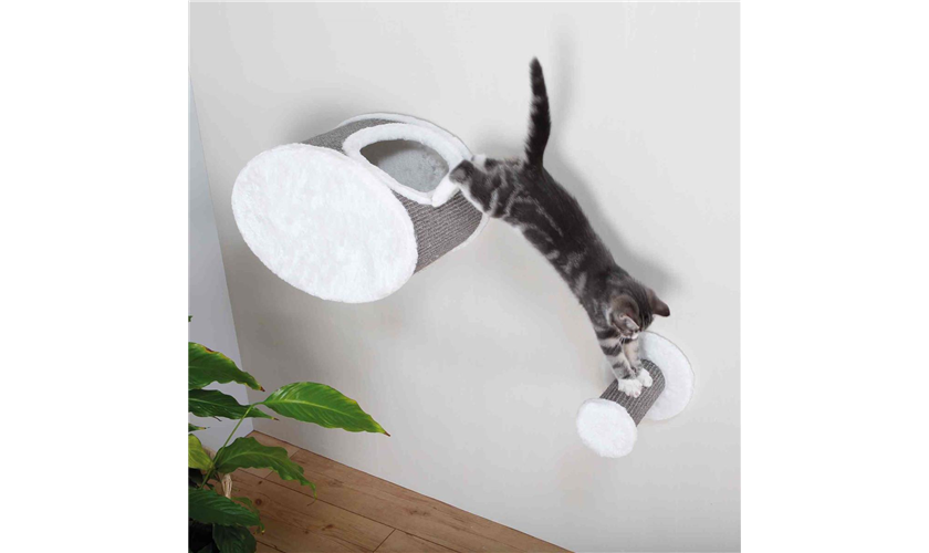 Kuschelhöhle zur Wandmontage Art.-Nr.: 49921, Grundfläche: 42 × 28 cm, Maße: 42 × 29 × 28 cm