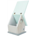 Nistkasten für Höhlenbrüter Art.-Nr.: 55858, Maße: 20 × 26 × 17cm/ø 3,2 cm, für z. B.: Großmeise