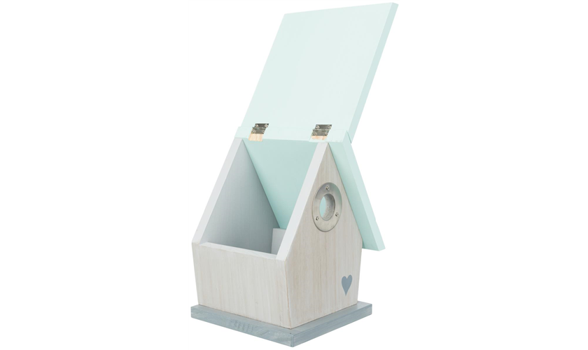 Nistkasten für Höhlenbrüter Art.-Nr.: 55858, Maße: 20 × 26 × 17cm/ø 3,2 cm, für z. B.: Großmeise