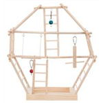 Spielplatz Art.-Nr.: 5659, Maße: 44 × 44 × 16 cm, für z. B.: Kanarien, Wellensittiche
