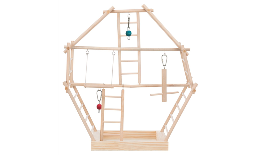 Spielplatz Art.-Nr.: 5659, Maße: 44 × 44 × 16 cm, für z. B.: Kanarien, Wellensittiche