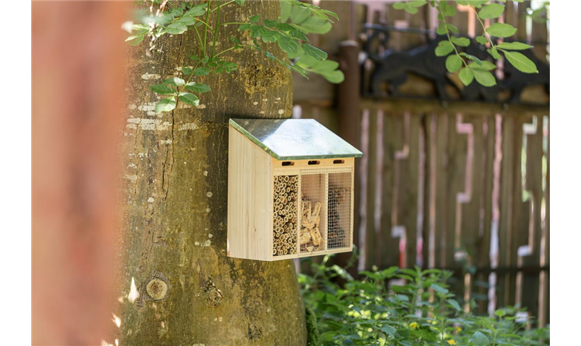 Insektenhotel Art.-Nr.: 59511, Maße: 30 × 30 × 14 cm