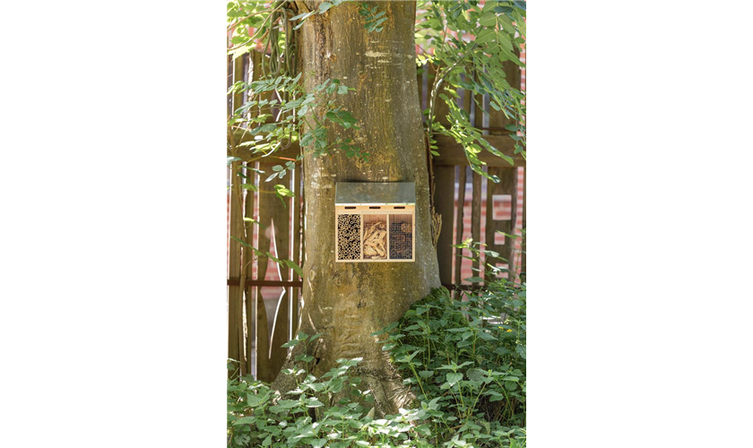 Insektenhotel Art.-Nr.: 59511, Maße: 30 × 30 × 14 cm