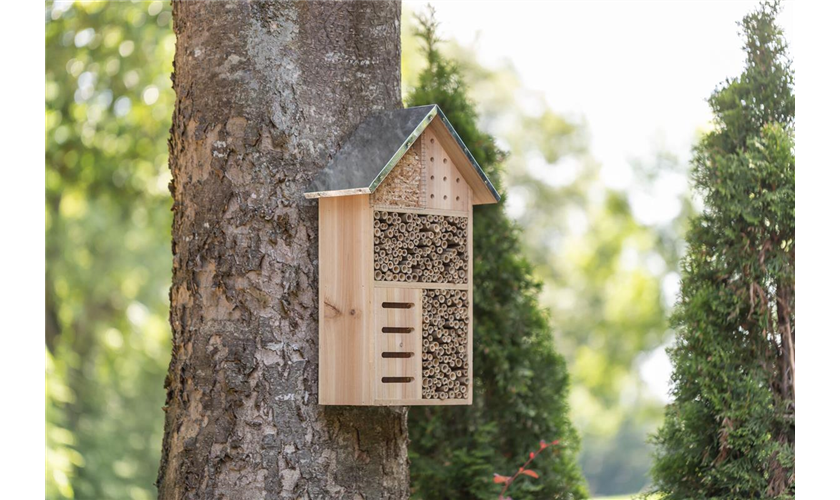 Insektenhotel Art.-Nr.: 59512, Maße: 29 × 49 × 16 cm